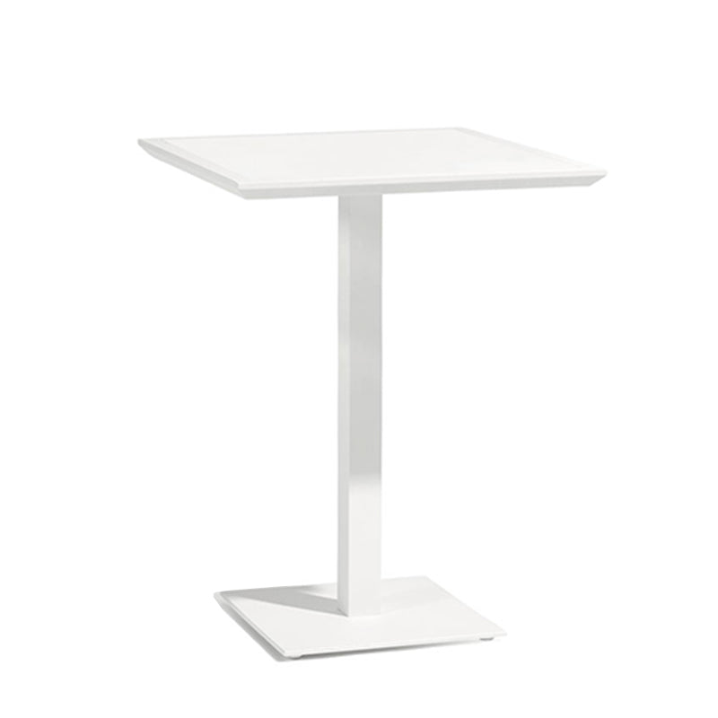 Matte Finish Stone Top Bar Table Set 1/3 Pcs Modern Style Bar Set