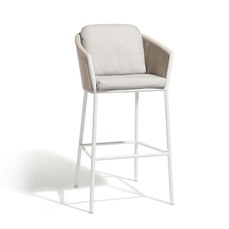 Matte Finish Stone Top Bar Table Set 1/3 Pcs Modern Style Bar Set