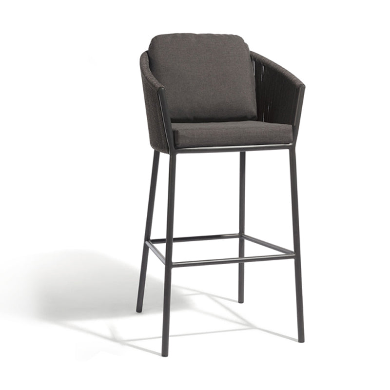 Matte Finish Stone Top Bar Table Set 1/3 Pcs Modern Style Bar Set