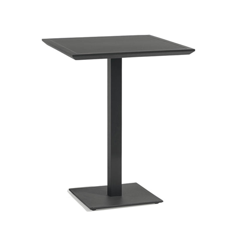 Matte Finish Stone Top Bar Table Set 1/3 Pcs Modern Style Bar Set