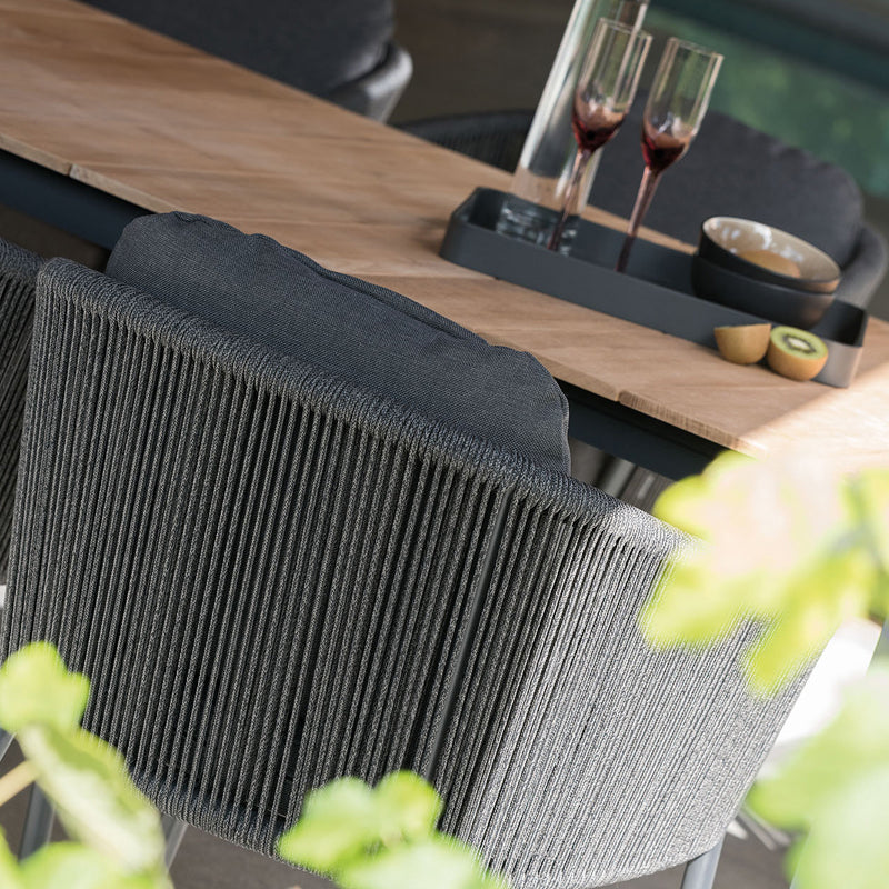 Matte Finish Stone Top Bar Table Set 1/3 Pcs Modern Style Bar Set