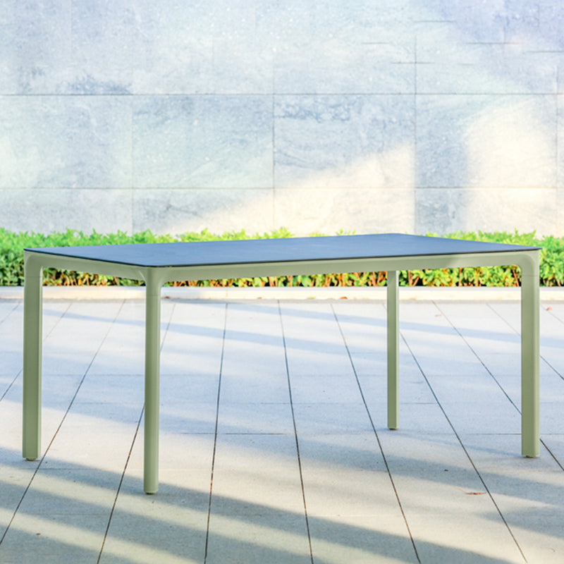 Modern Style Dining Set Glass Rectangular 1/2/3/5/7 Pieces Dining Set