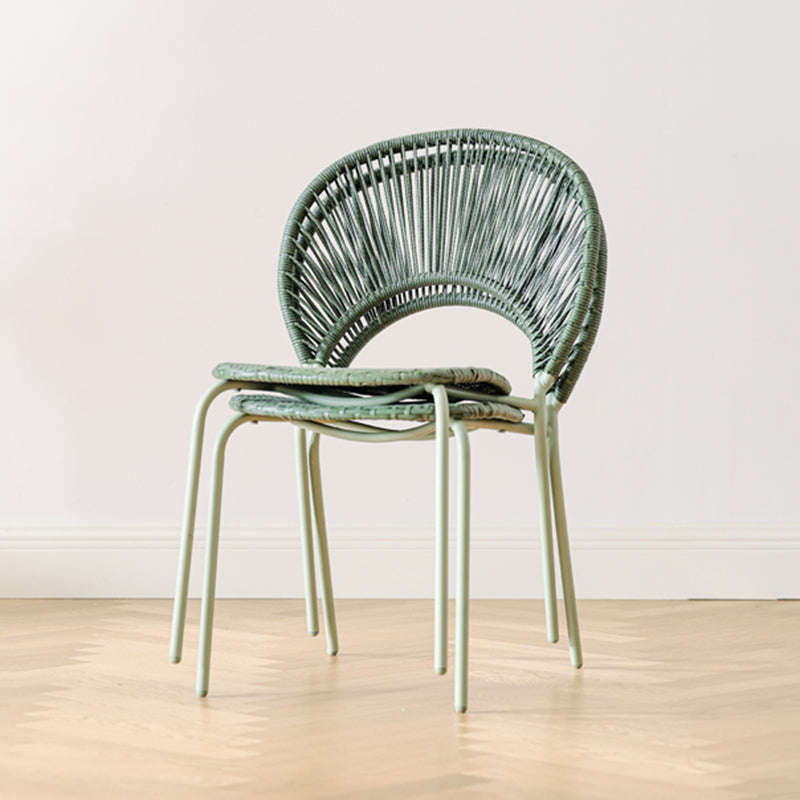 Modern Style Dining Set Glass Rectangular 1/2/3/5/7 Pieces Dining Set