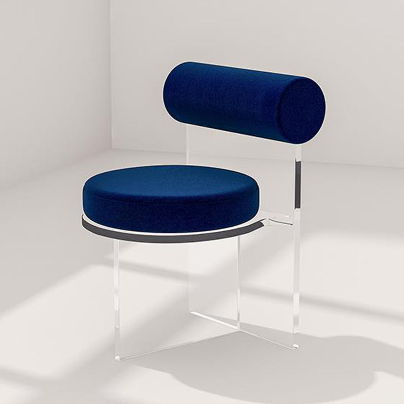 Contemporary Style 1/2/4/6 Pieces Dining Chairs Set Rectangle Stone Furniture in White