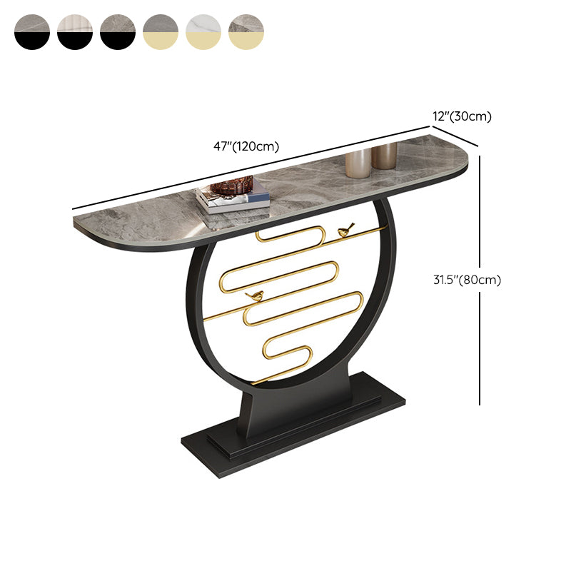 Glam Stain Resistant Console Accent Table Antique Finish Console Sofa Table