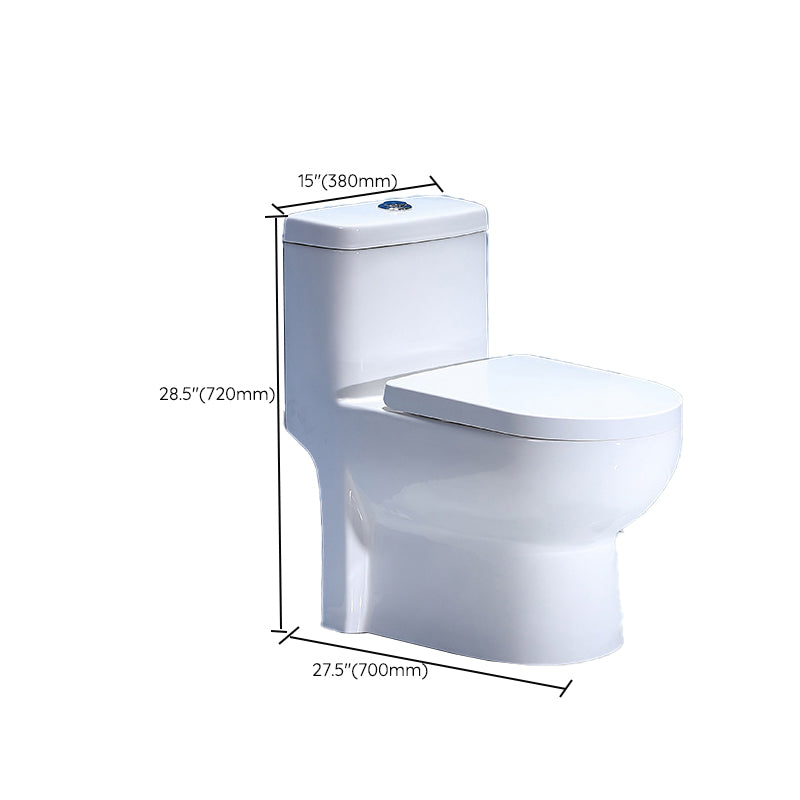 Modern All-In-One Flush Toilet Floor Mount Urine Toilet for Washroom