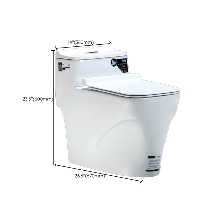 Modern All-In-One Flush Toilet Floor Mount Urine Toilet for Bathroom