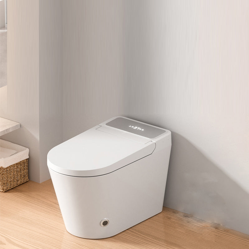 Contemporary Siphon Jet Ceramic Toilet Bowl One Piece Urine Toilet with Seat