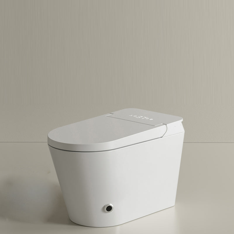 Contemporary Siphon Jet Ceramic Toilet Bowl One Piece Urine Toilet with Seat