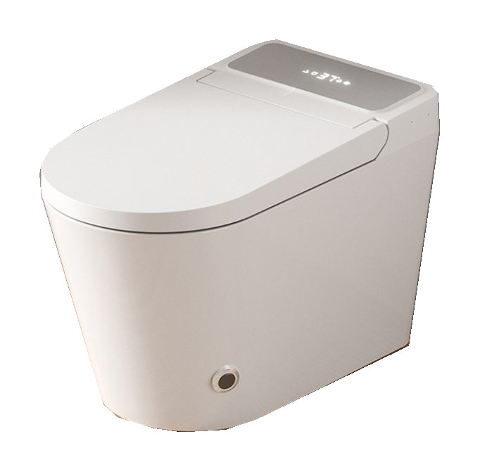 Contemporary Siphon Jet Ceramic Toilet Bowl One Piece Urine Toilet with Seat