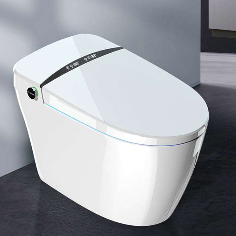 Contemporary Siphon Jet Toilet Bowl One Piece Ceramic Urine Toilet with Seat