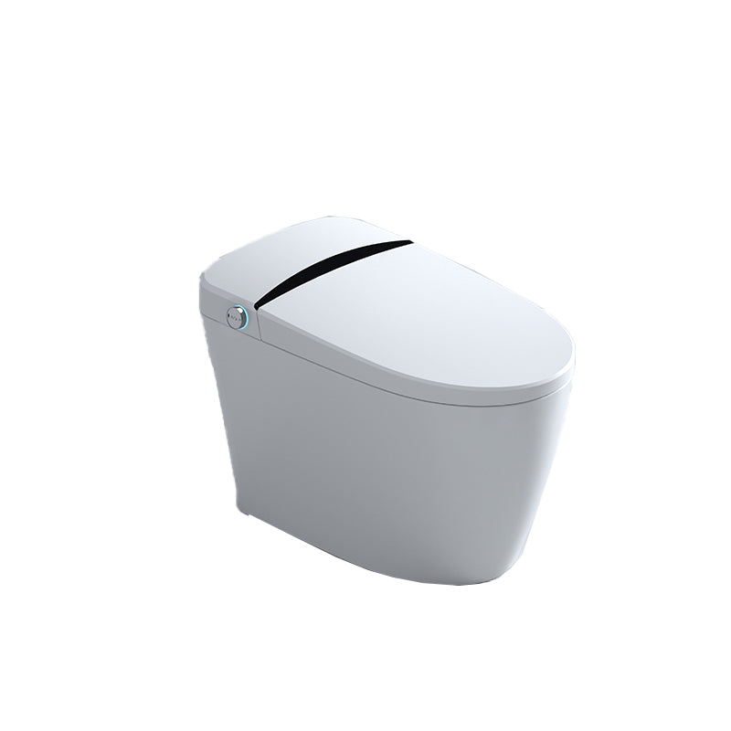 Contemporary Siphon Jet Toilet Bowl One Piece Ceramic Urine Toilet with Seat