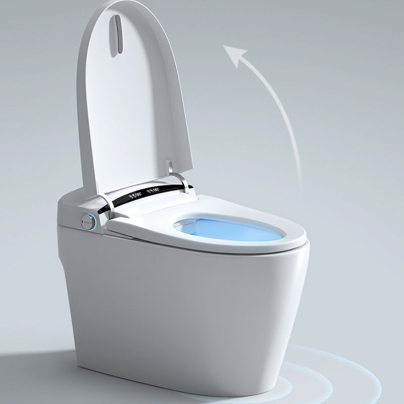Contemporary Siphon Jet Toilet Bowl One Piece Ceramic Urine Toilet with Seat