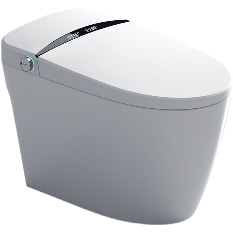 Contemporary Siphon Jet Toilet Bowl One Piece Ceramic Urine Toilet with Seat