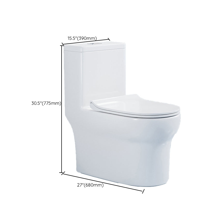 Traditional All-In-One Toilet Floor Mount Urine Toilet for Bathroom