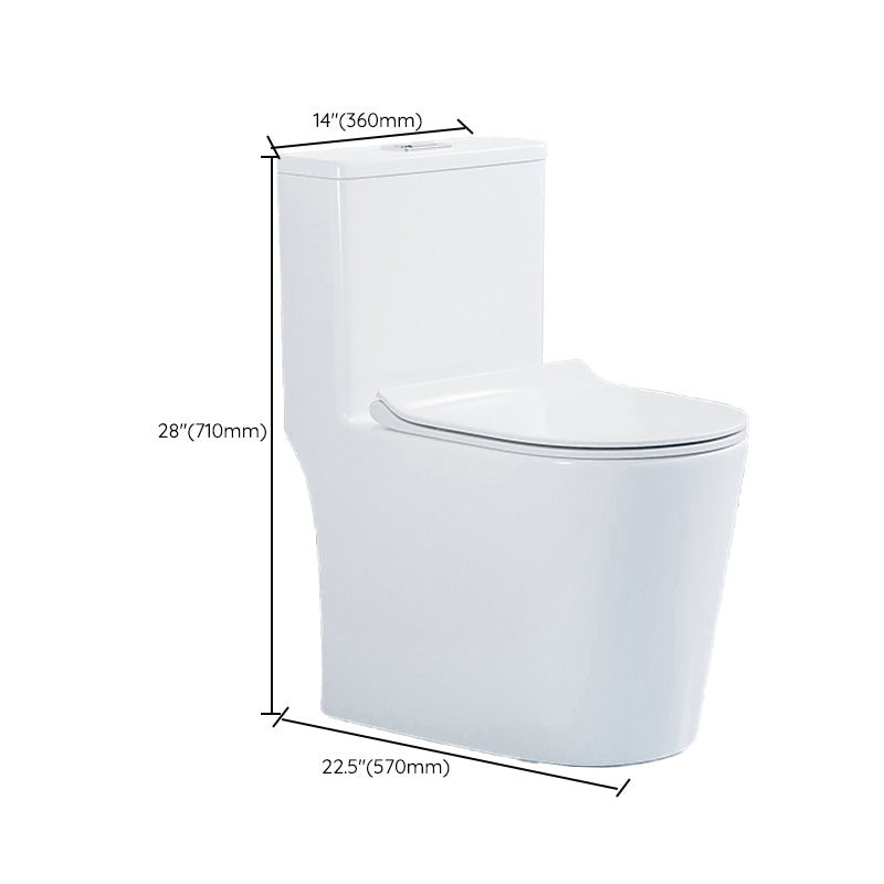 Traditional All-In-One Toilet Floor Mount Urine Toilet for Bathroom