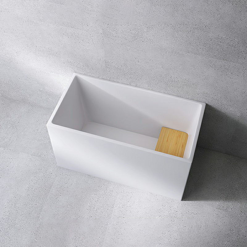 Acrylic Soaking Bathtub Antique Finish Back to Wall Bath Tub (Board not Included)