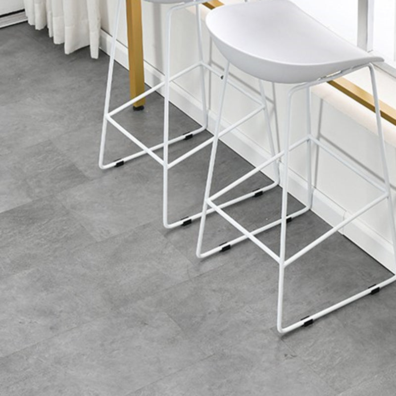 Contemporary Plastic Bar Stool Armless Dining Stool with Footrest