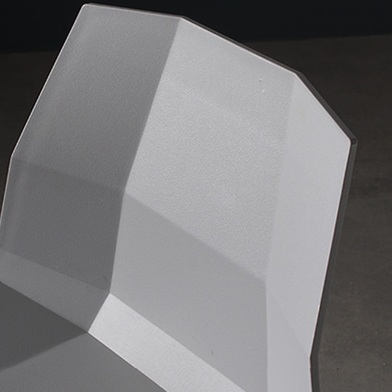 Contemporary Plastic Bar Stool Adjustable Height Dining Stool with Footrest