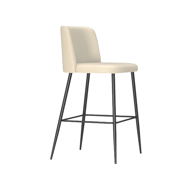 Modern Style Bar Stool Upholstered Bar Stools for Dining Room