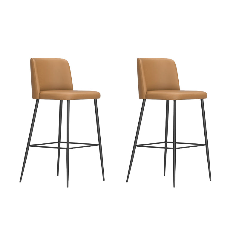 Modern Style Bar Stool Upholstered Bar Stools for Dining Room