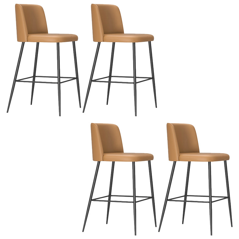 Modern Style Bar Stool Upholstered Bar Stools for Dining Room