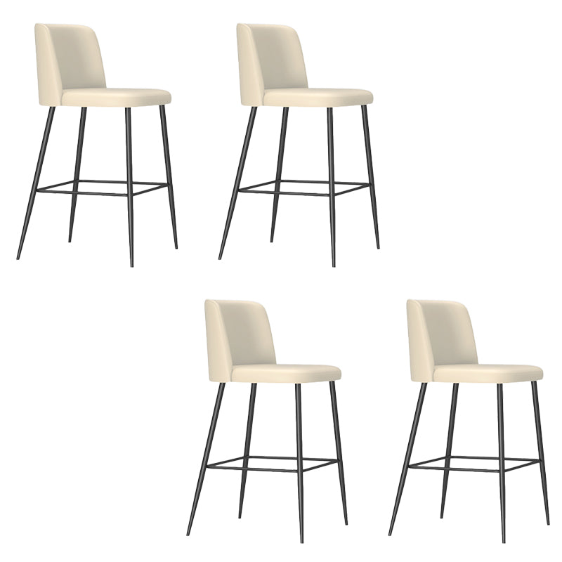 Modern Style Bar Stool Upholstered Bar Stools for Dining Room