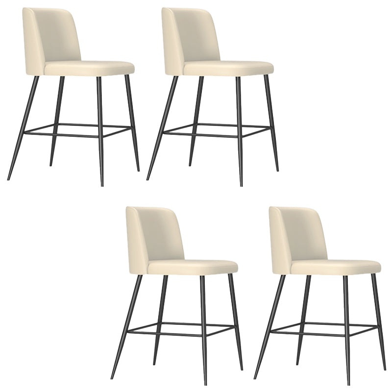 Modern Style Bar Stool Upholstered Bar Stools for Dining Room