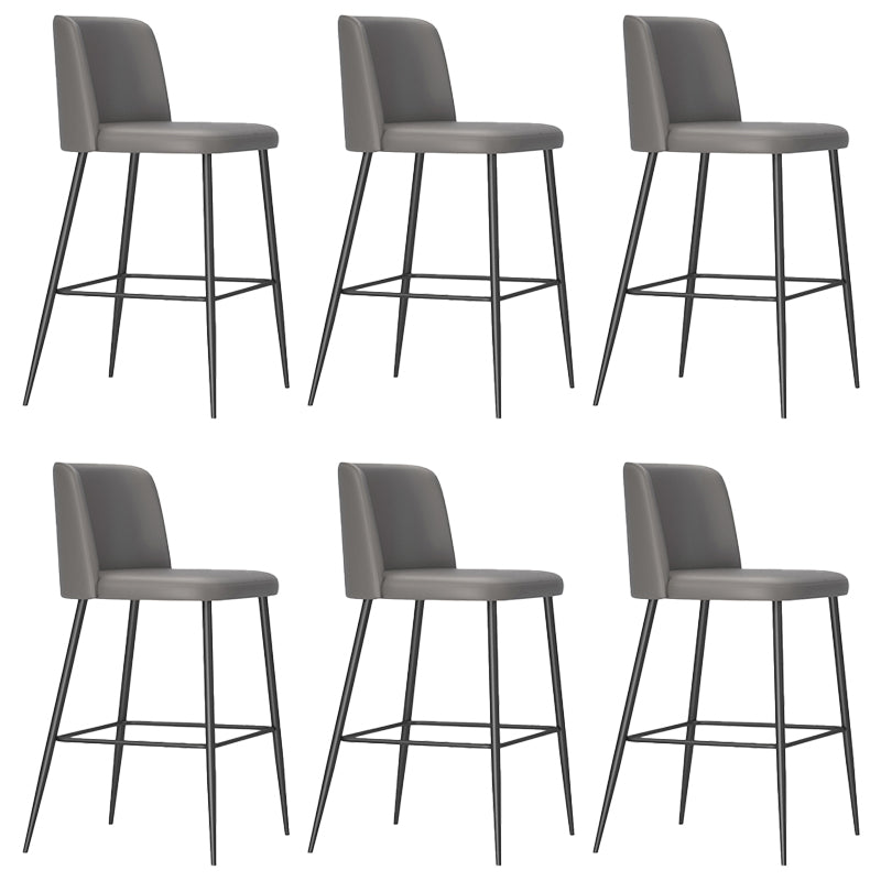 Modern Style Bar Stool Upholstered Bar Stools for Dining Room