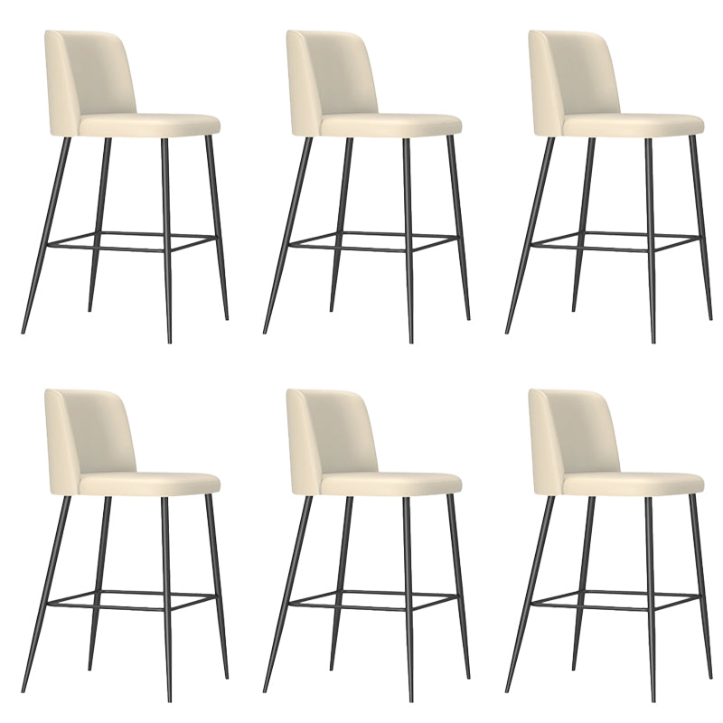 Modern Style Bar Stool Upholstered Bar Stools for Dining Room