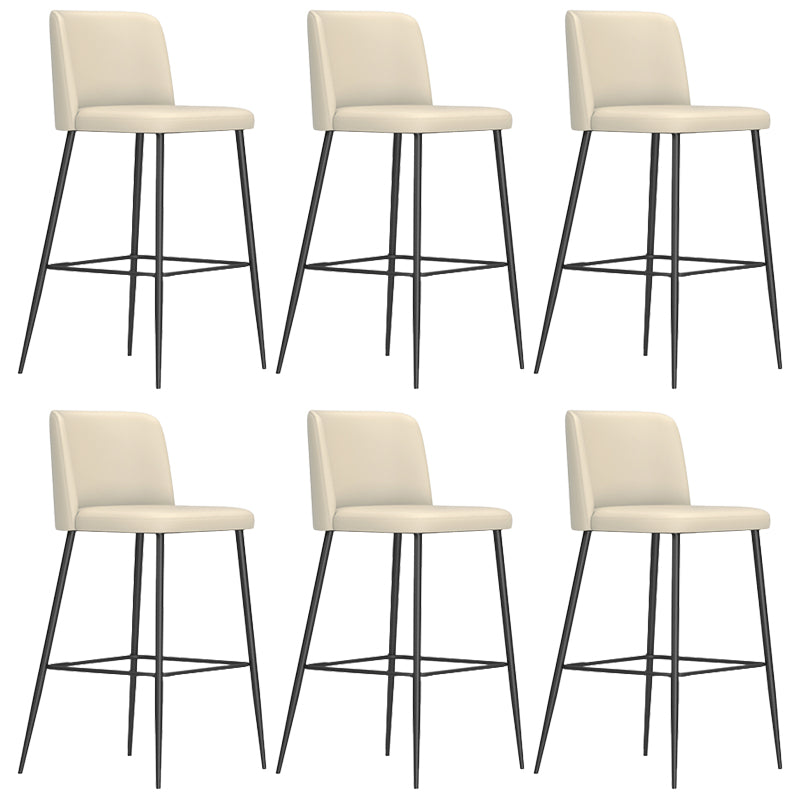 Modern Style Bar Stool Upholstered Bar Stools for Dining Room