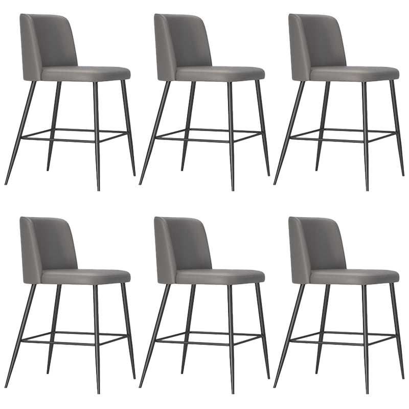 Modern Style Bar Stool Upholstered Bar Stools for Dining Room