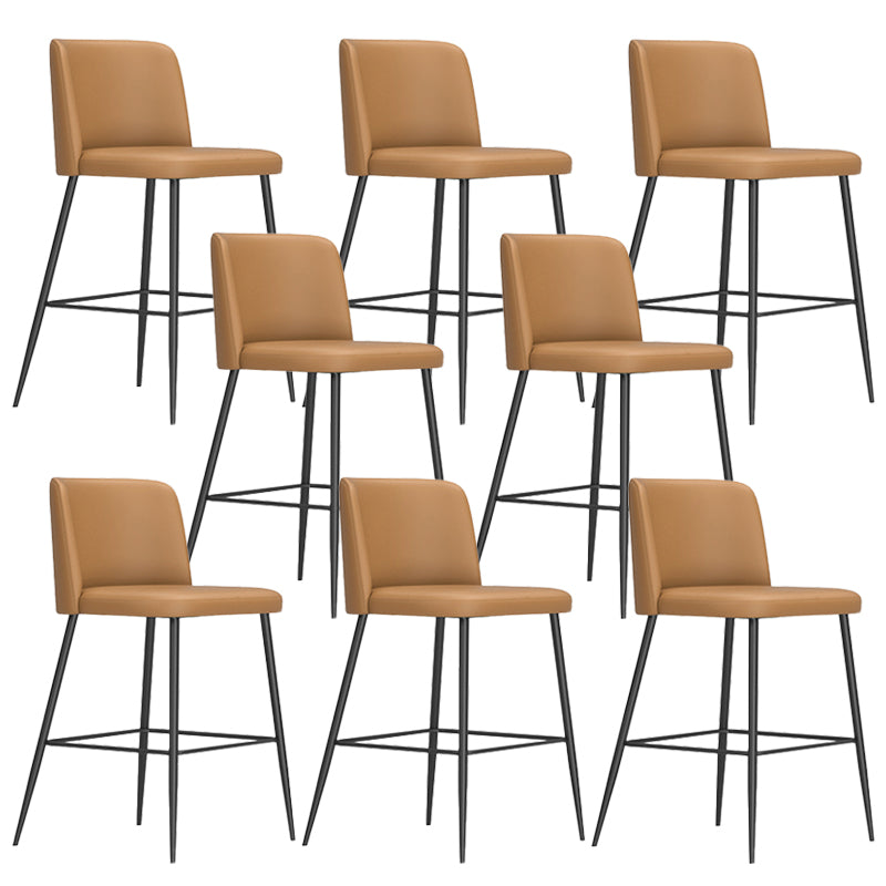 Modern Style Bar Stool Upholstered Bar Stools for Dining Room