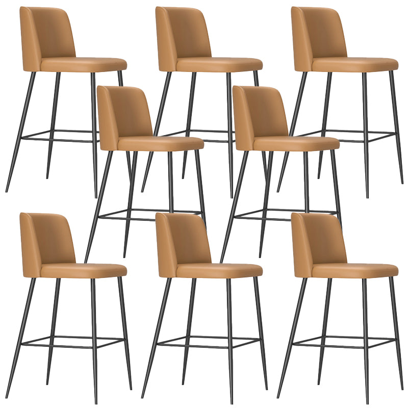 Modern Style Bar Stool Upholstered Bar Stools for Dining Room