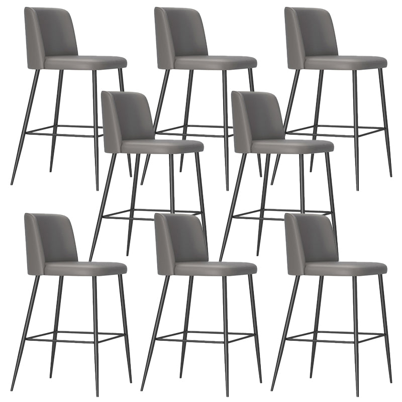 Modern Style Bar Stool Upholstered Bar Stools for Dining Room