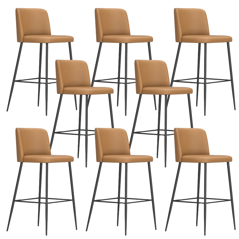 Modern Style Bar Stool Upholstered Bar Stools for Dining Room