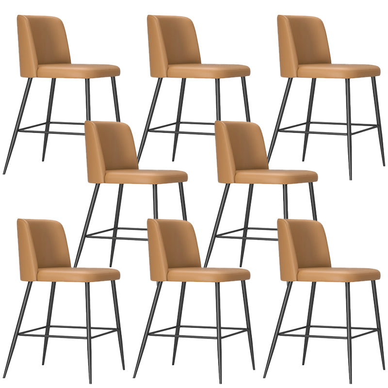 Modern Style Bar Stool Upholstered Bar Stools for Dining Room