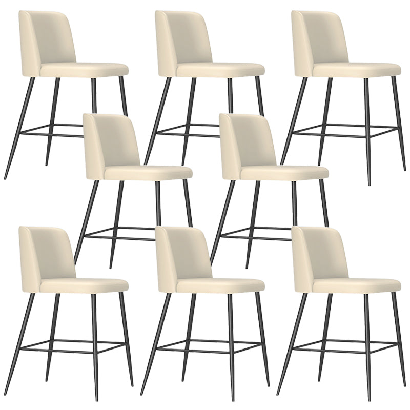 Modern Style Bar Stool Upholstered Bar Stools for Dining Room