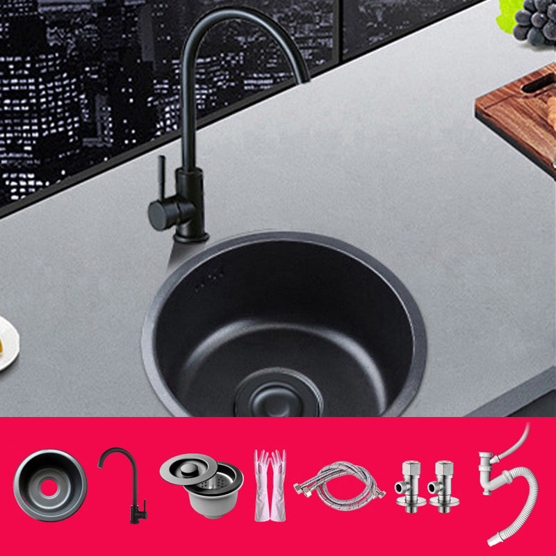 Stainless Steel Kitchen Sinks Modern Style Kitchen Sink with Single Bowl