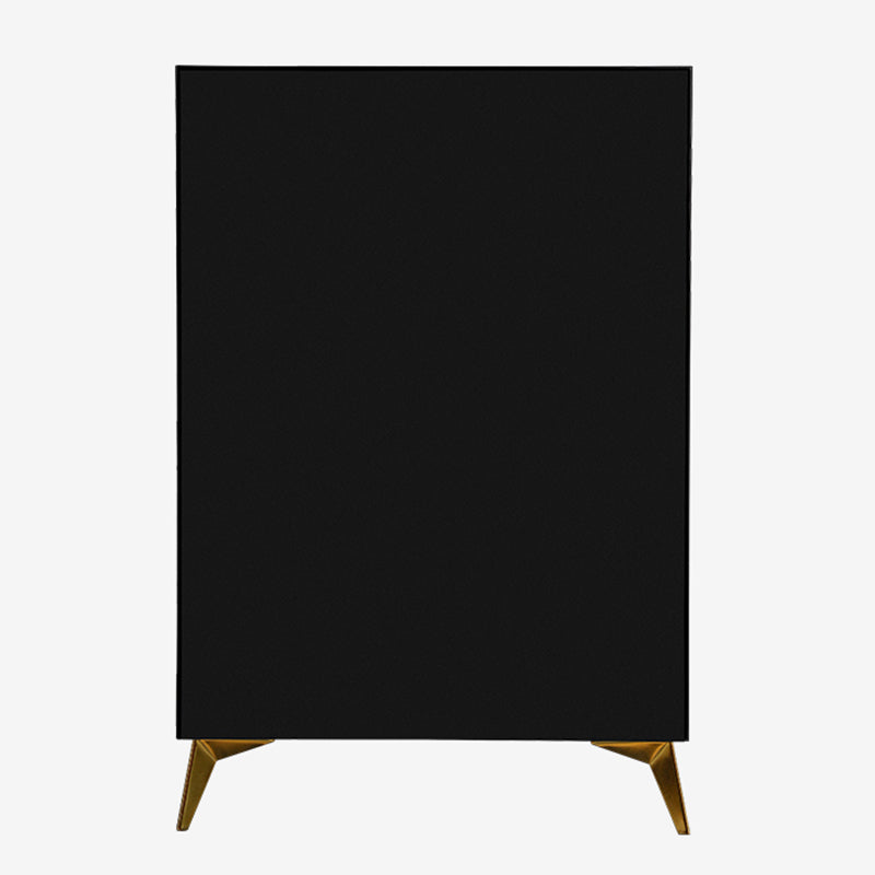 Classic Glam Lingerie Chest Wood Vertical Storage Chest with Drawers for Bedroom