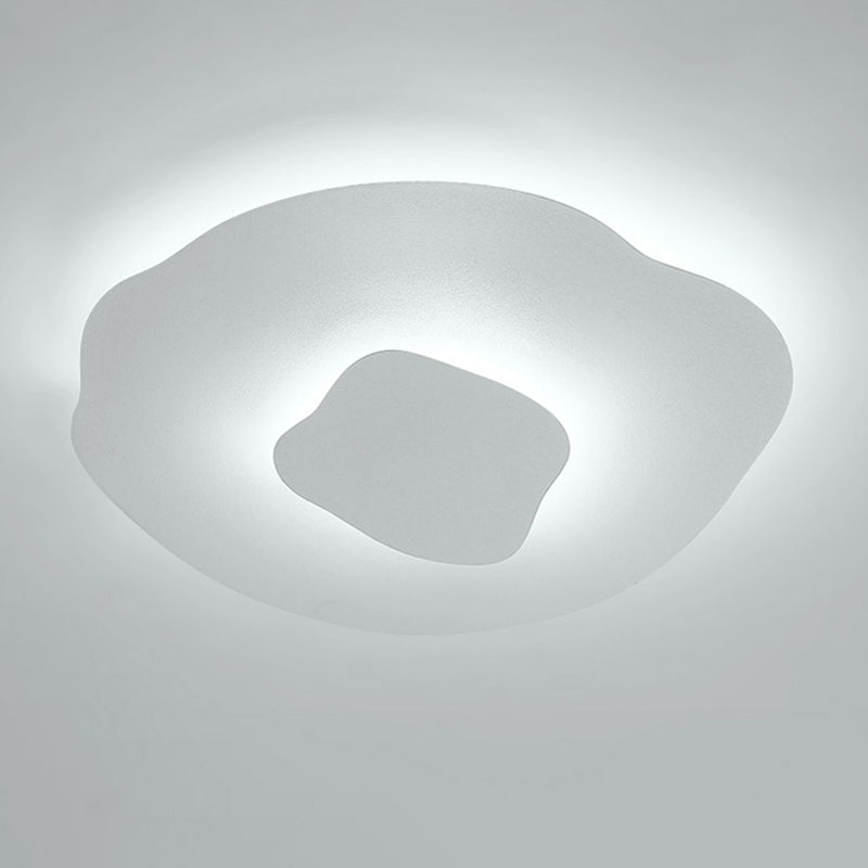 LED Modern Metal Flush Mount Geometric Shape Ceiling Light for Bedroom