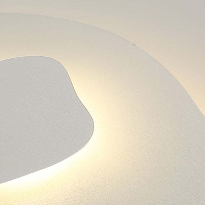 LED Modern Metal Flush Mount Geometric Shape Ceiling Light for Bedroom