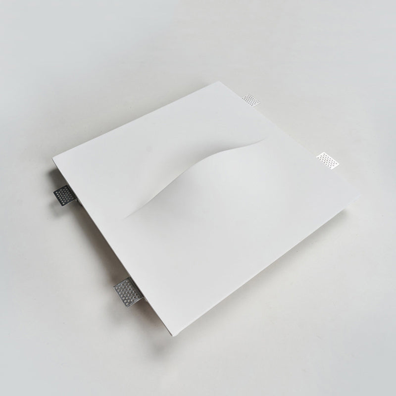 1-Light Square Wall Mounted Lamp Contemporary Stone Wall Lighting Ideas