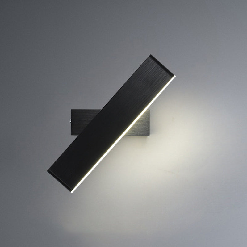 Modern Style LED Wall Lamp Minimalist Rotatable Wall Light Sconce for Bedroom