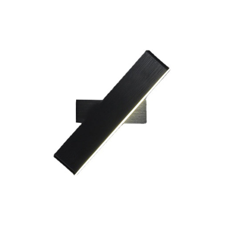 Modern Style LED Wall Lamp Minimalist Rotatable Wall Light Sconce for Bedroom
