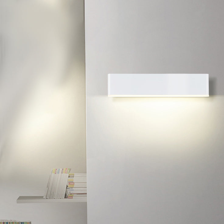 Modern Style LED Wall Lamp Minimalist Rotatable Wall Light Sconce for Bedroom