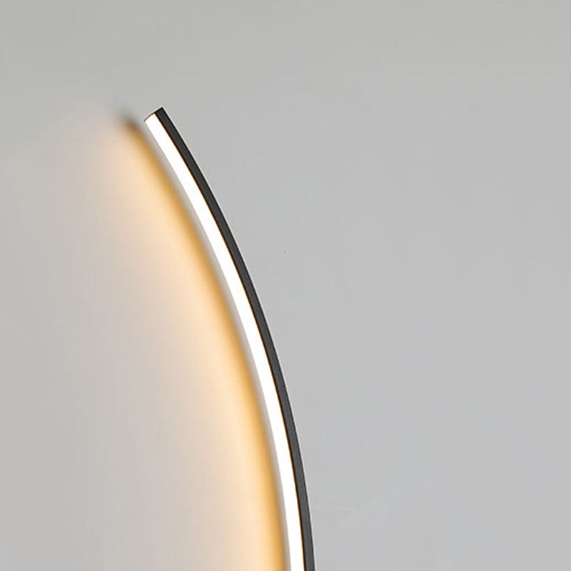 Metal Linear Shape Wall Light Modern Style 2-Lights Wall Mount Light Fixture