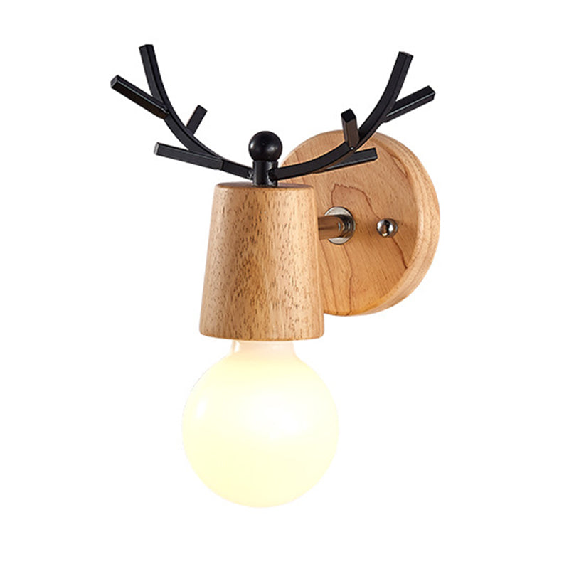 Nordic Style Iron Vanity Light Antler Shape Vanity Lamp for Living Room