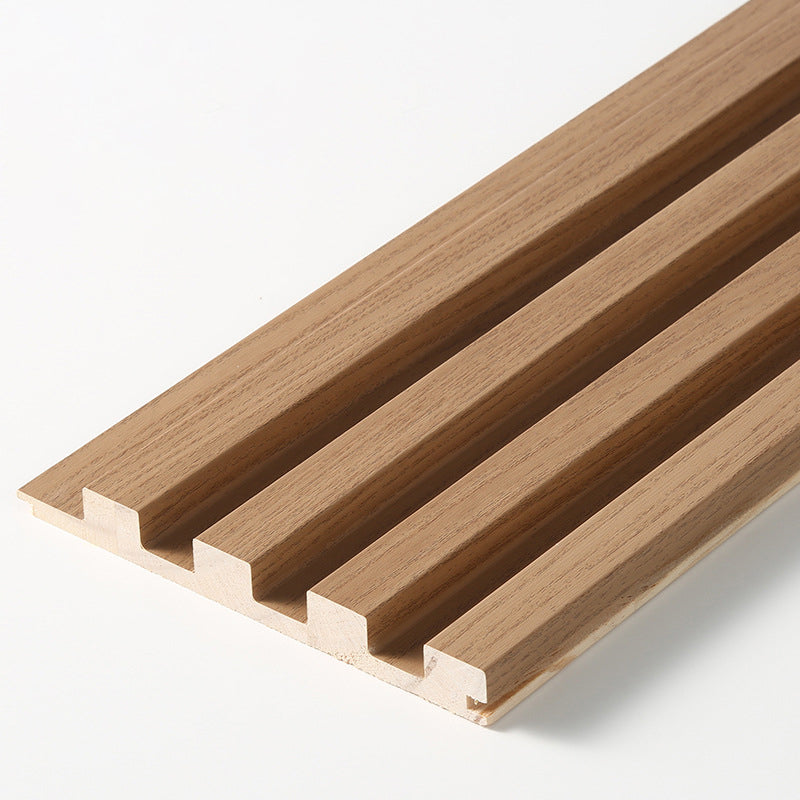 Contemporary Wall Plank Solid Wood Nail Wall Plank for Living Room