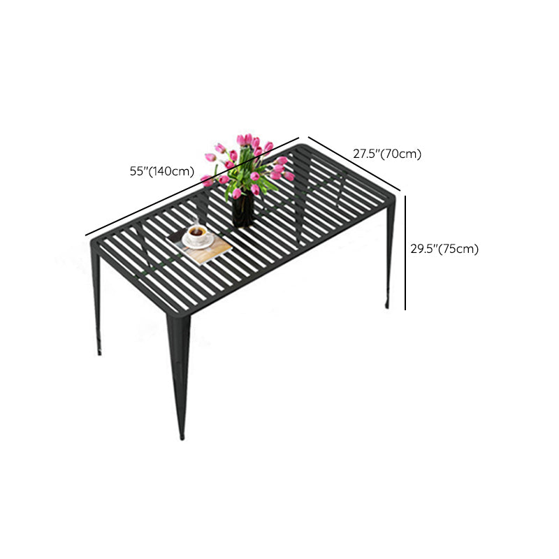 Contemporary 1/5/7 Pieces Metal Bistro Set Metal Bistro Table Set for Outdoor